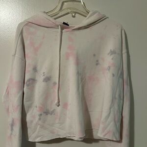 Wild Fable Pink and Purple Tie-Dye Hoodie